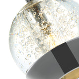 5444P5C-R Perrier 1 Light Down Mini Pendant With Chrome Finish