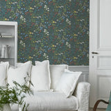 5474 Flora Spruce Wallpaper