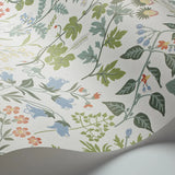 5475 Flora Ivory Wallpaper