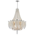 5480P34C Taylor 18 Light Down Chandelier With Chrome Finish