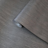 54929 Gunmetal Gray silver metallic stia lines textured faux concrete modern wallpaper
