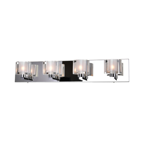 5540W25C-601 Tina 4 Light Wall Sconce With Chrome Finish