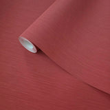 55983 Modern burgundy Red Faux fabric lines textured plain contemporary wallpaper roll
