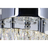 5614C11ST Vienna LED Flush Mount With Chrome Finish