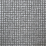 56225 Geometric Grid matte deep gray silver metallic dots textured modern wallpaper 3D
