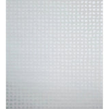 56227 Geometric Grid matte off white silver metallic dots textured modern wallpaper 3D
