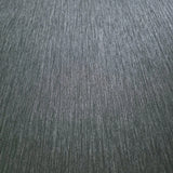 56234 Modern Dark Gray silver vertical stia lines textured faux fabric wallpaper rolls
