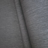 56234 Modern Dark Gray silver vertical stia lines textured faux fabric wallpaper rolls
