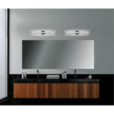 5624W24ST Milan LED Vanity Light With Chrome Finish