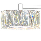 5625W5ST Milan LED Bathroom Sconce With Chrome Finish