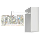 5625W5ST Milan LED Bathroom Sconce With Chrome Finish