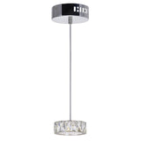 5626P6-1-601 Milan LED Mini Pendant With Chrome Finish