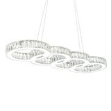 5629P33ST-O Milan LED Chandelier With Chrome Finish