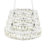 5629P33ST-O Milan LED Chandelier With Chrome Finish