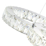 5629P33ST-O Milan LED Chandelier With Chrome Finish