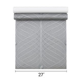 56332 Ogee Curved Wave curves lines gunmetal dark gray metallic textured wallpaper 3D
