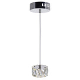 5636P4-1-601 Milan LED Mini Pendant With Chrome Finish