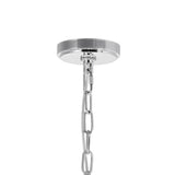 5653P20C Enchanted 6 Light Down Chandelier With Chrome Finish