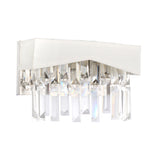 5674W10C-W Havely 2 Light Wall Sconce With Chrome Finish