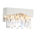 5674W10C-W Havely 2 Light Wall Sconce With Chrome Finish