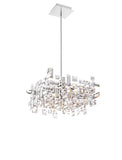 5689P14-6-S-601 Arley 6 Light Chandelier With Chrome Finish