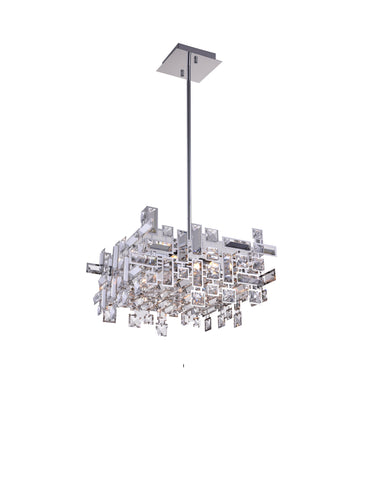 5689P21-8-601 Arley 8 Light Chandelier With Chrome Finish