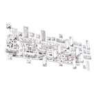 5689W24-6-601 Arley 6 Light Vanity Light With Chrome Finish