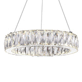 5704P16-1-601-A Juno LED Chandelier With Chrome Finish