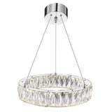 5704P16-1-601-A Juno LED Chandelier With Chrome Finish