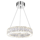 5704P16-1-601-A Juno LED Chandelier With Chrome Finish