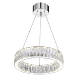 5704P20-1-601 Juno LED Chandelier With Chrome Finish