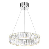 5704P20-1-601 Juno LED Chandelier With Chrome Finish