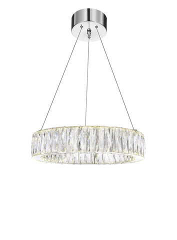 5704P20-1-601 Juno LED Chandelier With Chrome Finish