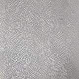 58429 Abstract feather leaf lines Faux fabric Textured taupe gold metallic wallpaper