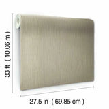 5854 Weekender Weave Glint Copper Wallpaper