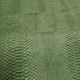 58834 Embossed golden green faux python scale snake skin textured modern wallpaper 3D