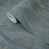 58854 Embossed triangles geometric dark teal blue gray textured geo modern wallpaper
