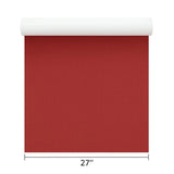 58864 Modern Maroon Red Faux fabric lines textured plain contemporary vinyl wallpaper
