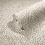 59305 Chevron Sisal Weave Texture Beige Wallpaper Galerie Wallcoverings