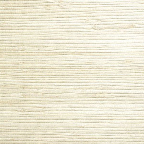 63-54725 Shuang Cream Grasscloth Wallpaper