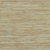 63-65437 Isami Light Blue Grasscloth Wallpaper