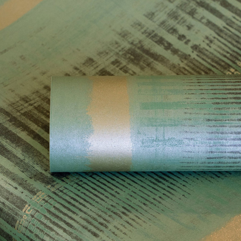 64291 Hermes Green Wallpaper – wallcoveringsmart