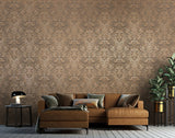 64329 Ares Bronze Brown Wallpaper