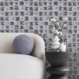 65768 Cerra Felino Blue Grey Wallpaper