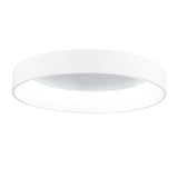 7103C24-1-104 Arenal LED Drum Shade Flush Mount With White Finish