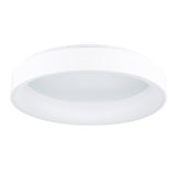 7103C24-1-104 Arenal LED Drum Shade Flush Mount With White Finish