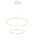 7112P24-103 Chalice LED Chandelier With White Finish