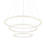 7112P31-103 Chalice LED Chandelier With White Finish