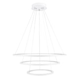 7112P31-103 Chalice LED Chandelier With White Finish