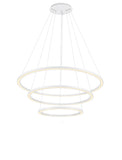 7112P31-103 Chalice LED Chandelier With White Finish